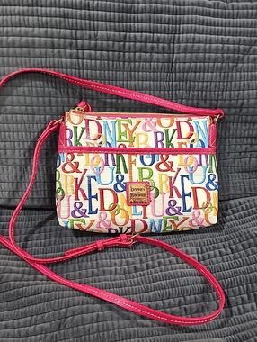Dooney & Bourke Crossbody - Pink Leather Strap